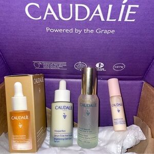 Caudalie Vinoperfect Serum Beauty Elixir Skincare Set Bundle